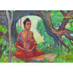 Famous Burmese artist U San Hlaing